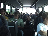 on the bus